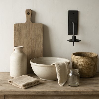 still life with everyday objects