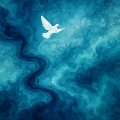 Jesus heaven dove river