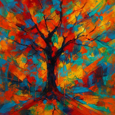 a tree in nature