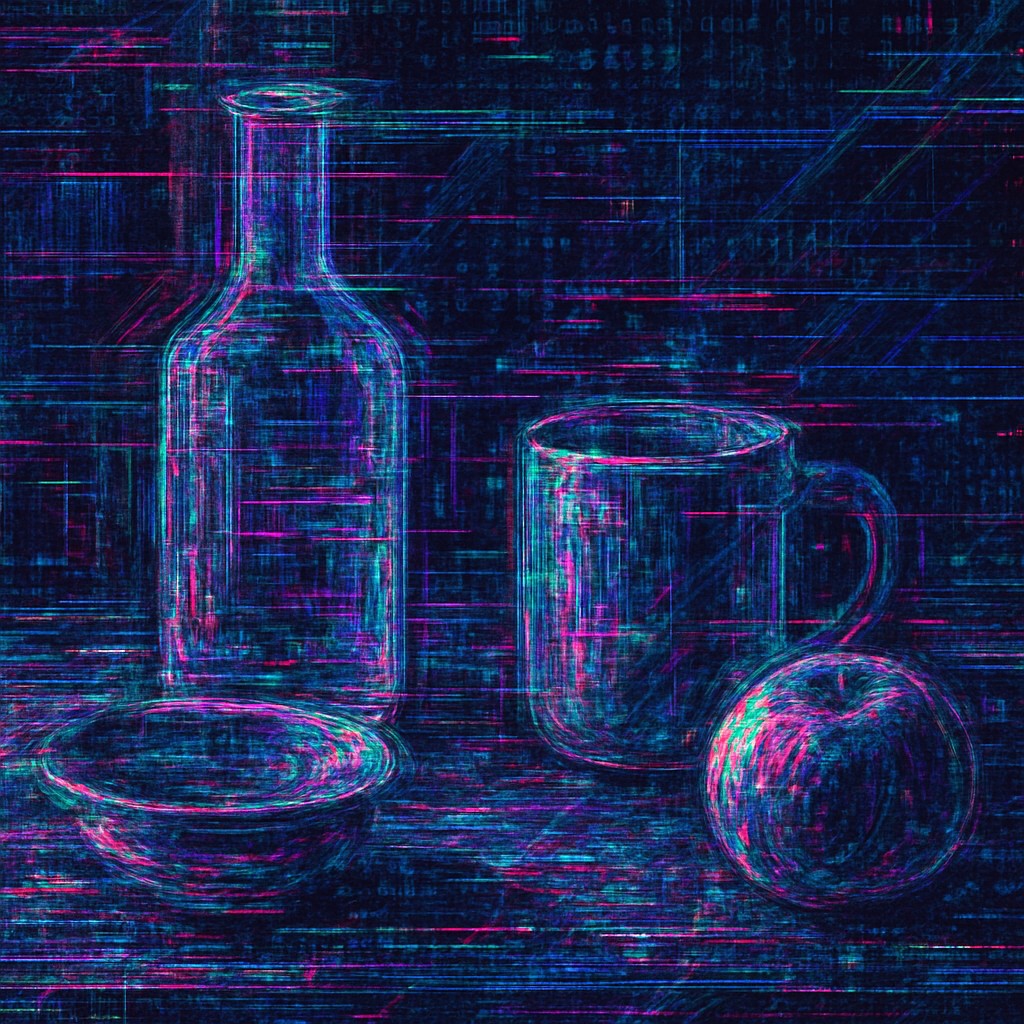 still life with everyday objects