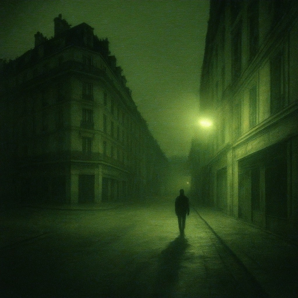 Creepy Liminal Art Style Style Transfer Example