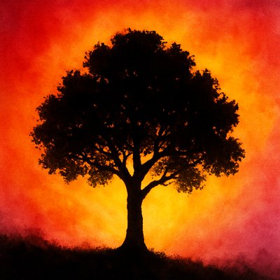 a tree in nature