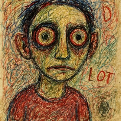 portrait of a person with expressive eyes