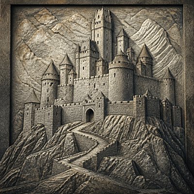 majestic castle on a hilltop