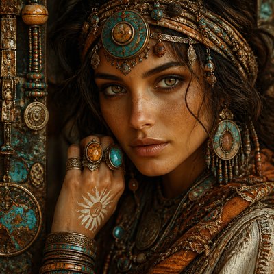 Bohemian Jewelry Design example