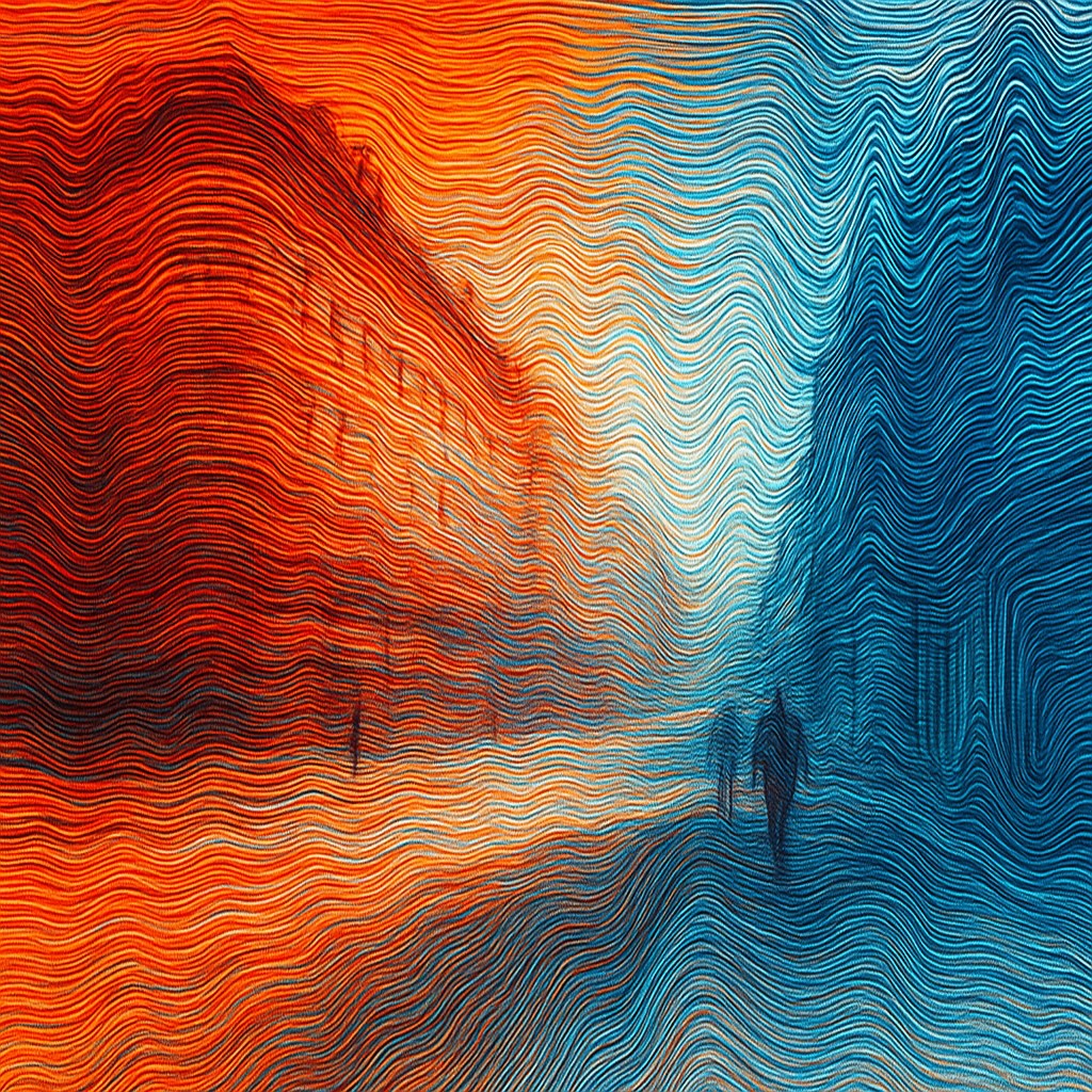 Seismic Data Portraiture Style Transfer Example