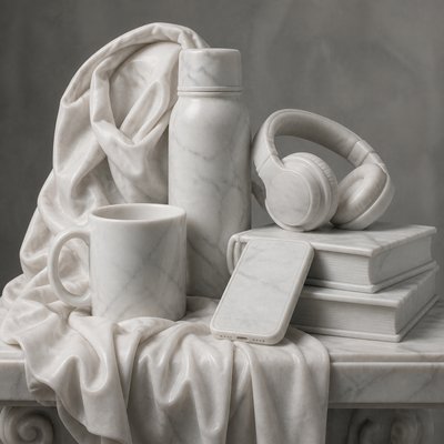 still life with everyday objects