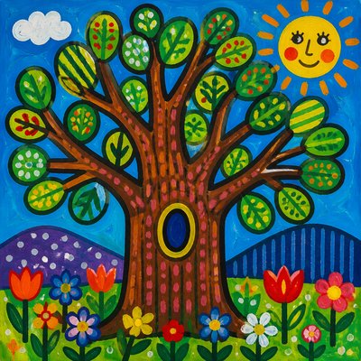 a tree in nature