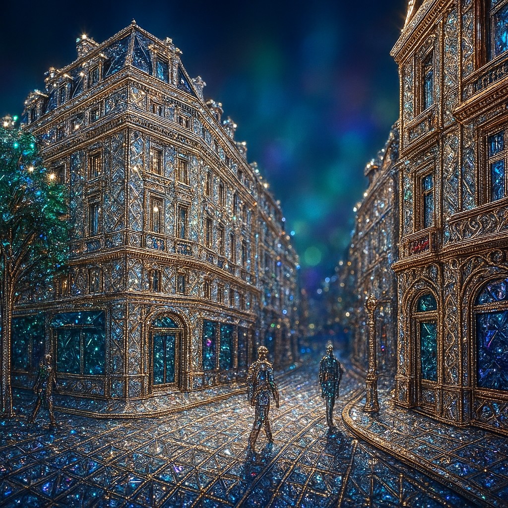 Luxury High Jewelry Design Style Transfer Example