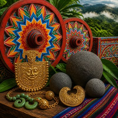 still life with everyday objects — Costa Rican Art Style