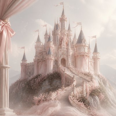 majestic castle on a hilltop