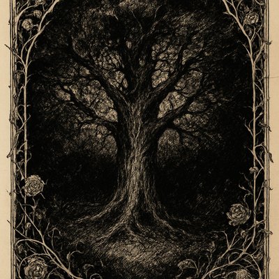 a tree in nature