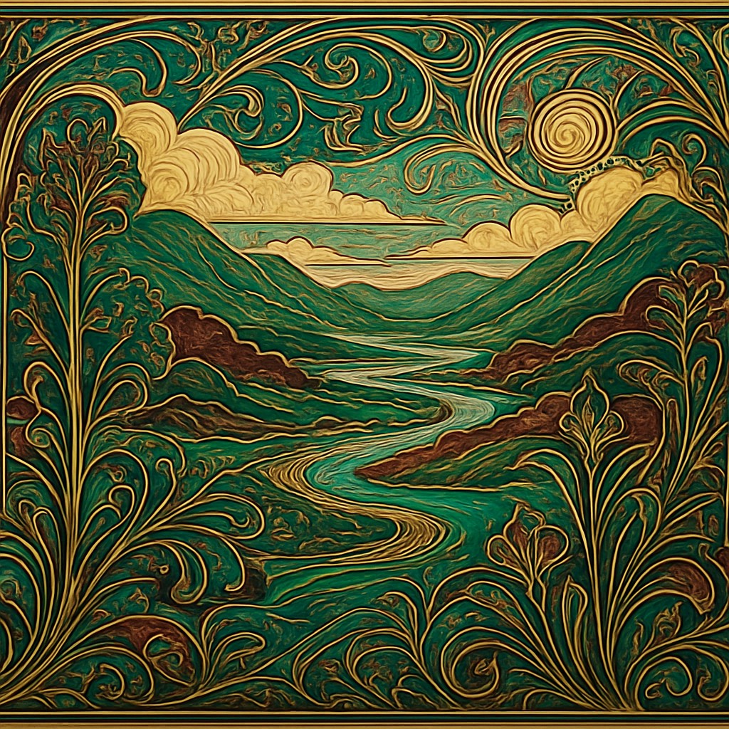wide landscape with natural scenery