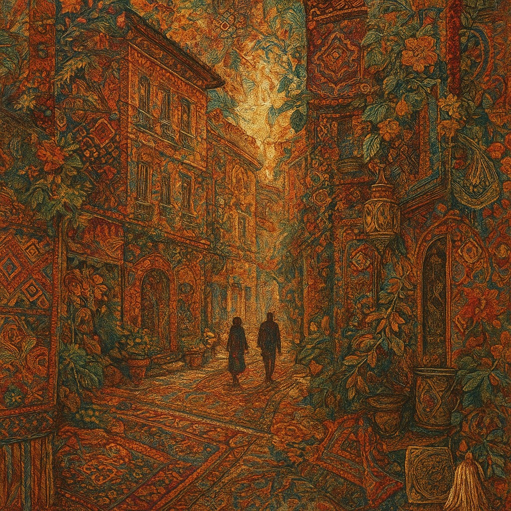 Bohemian Interior Design Style Transfer Example