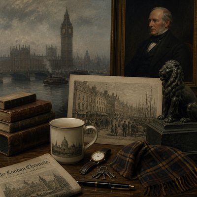 still life with everyday objects — London Art Style
