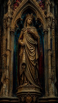 full-length portrait of an elegant figure