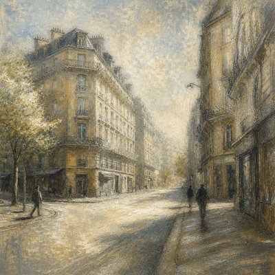 Scumbling Painting Style Style Transfer Example