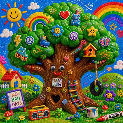 a tree in nature