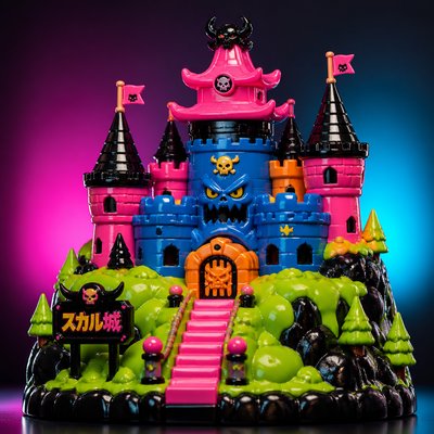 majestic castle on a hilltop