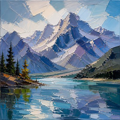 Palette Knife Painting Style 2