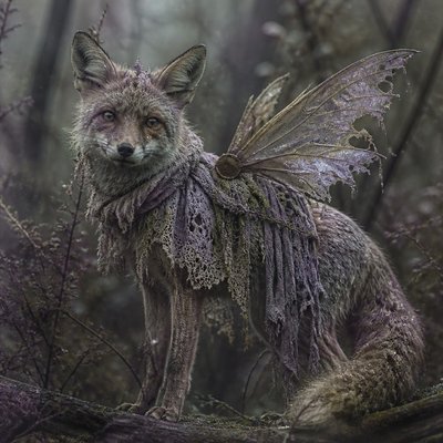 animal standing in natural pose