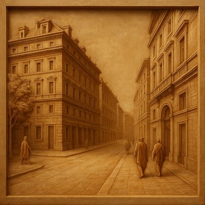 Roman Classical Art Style Style Transfer Example