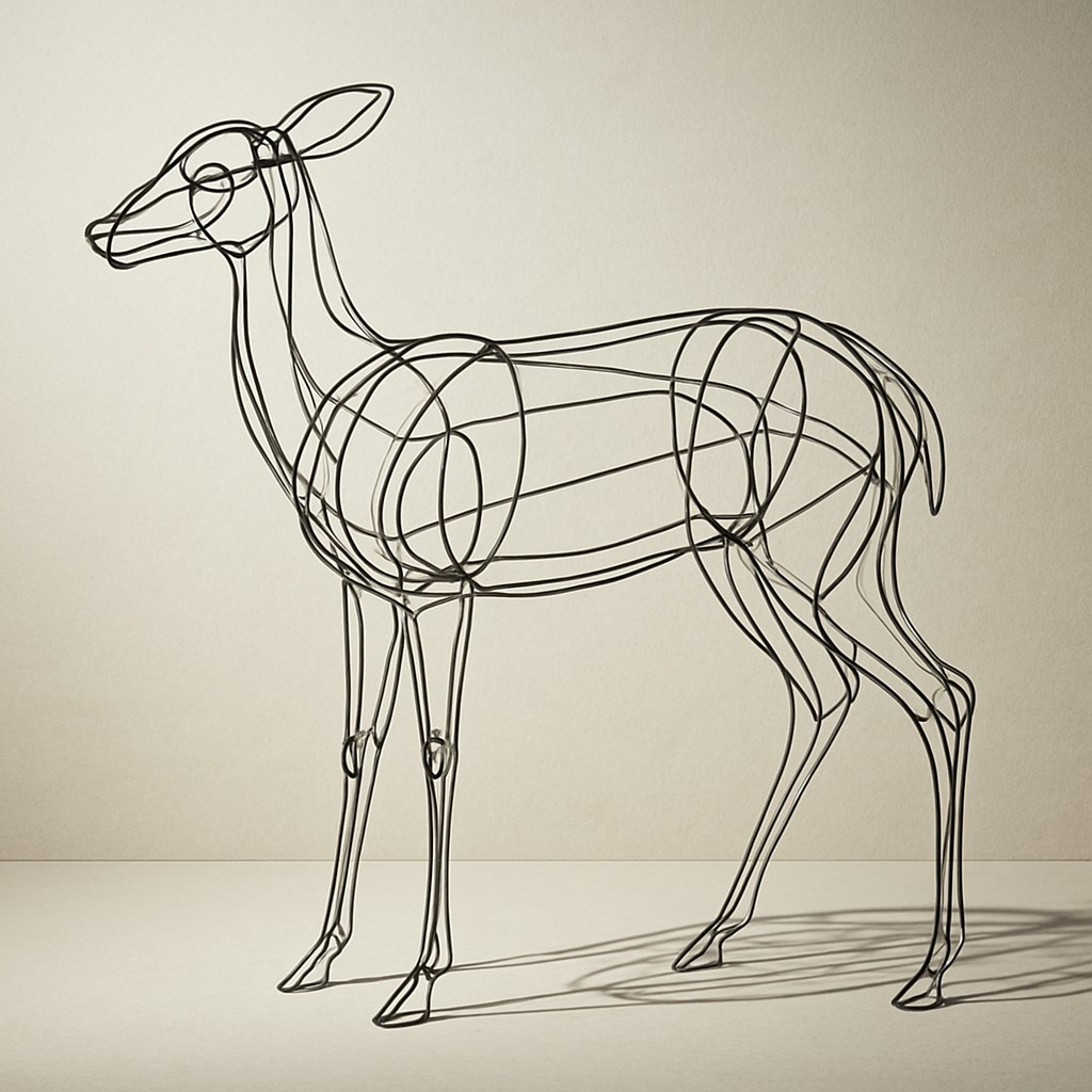 animal standing in natural pose