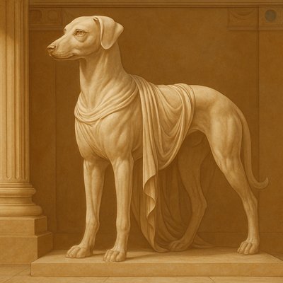 animal standing in natural pose