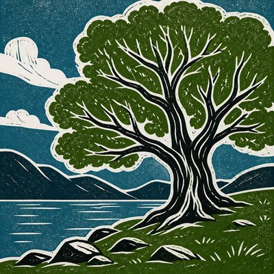 a tree in nature