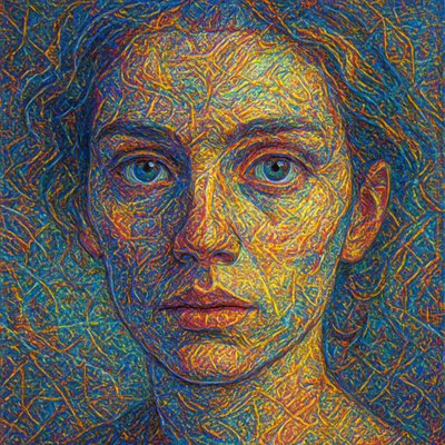 portrait of a person with expressive eyes