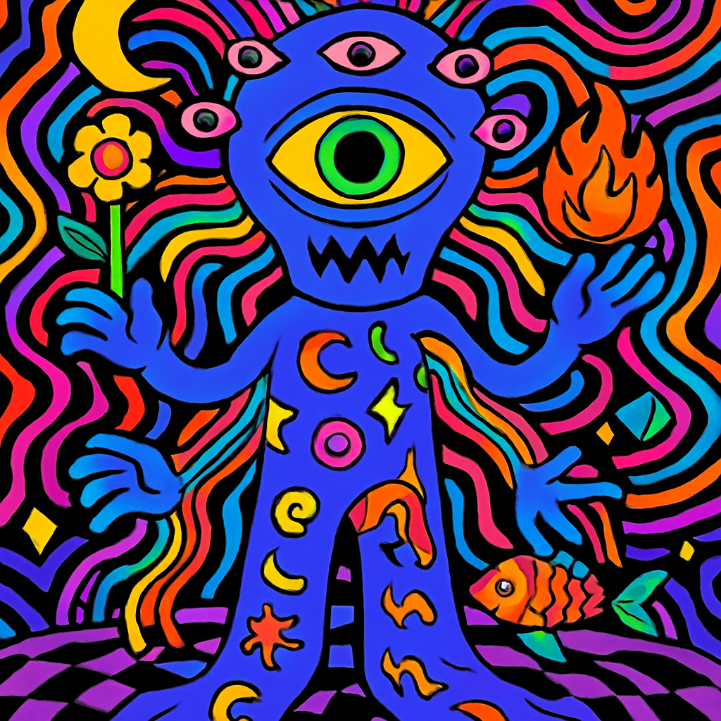 Alien on The Moon