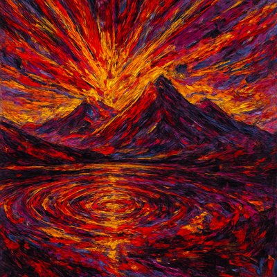 Primal Scream Expressionism Art Style 2