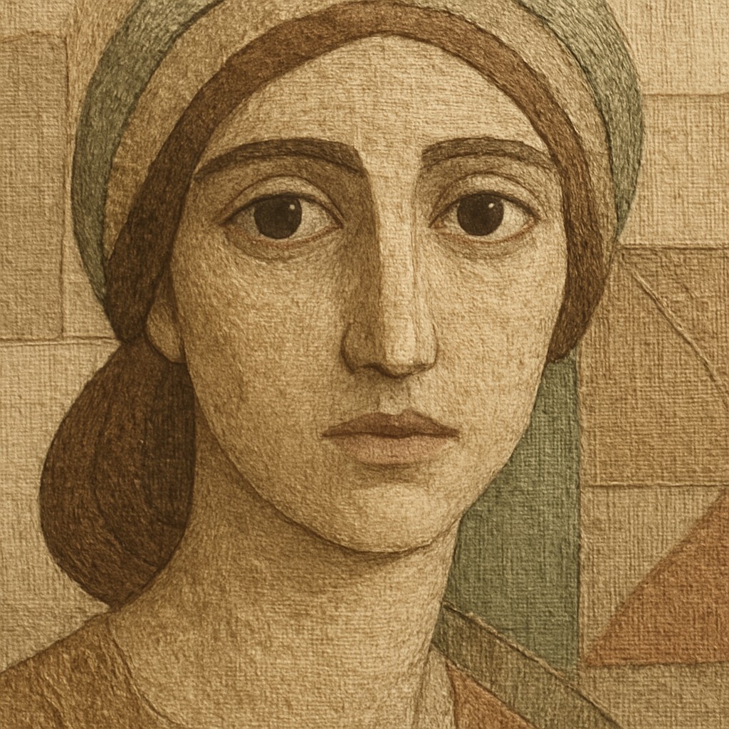 portrait of a person with expressive eyes