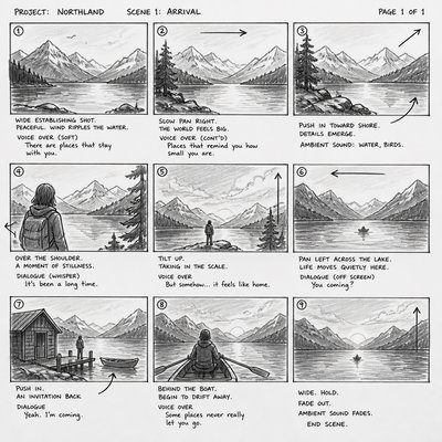 Storyboard Art Style 2