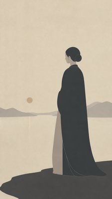 full-length portrait of an elegant figure