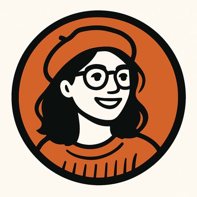 Minimalist Sticker Design Style Transfer Example