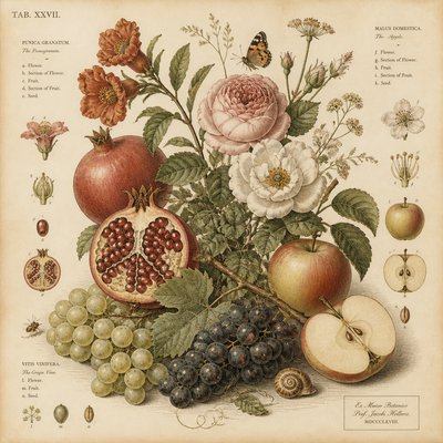 Botanical Nature Art 3