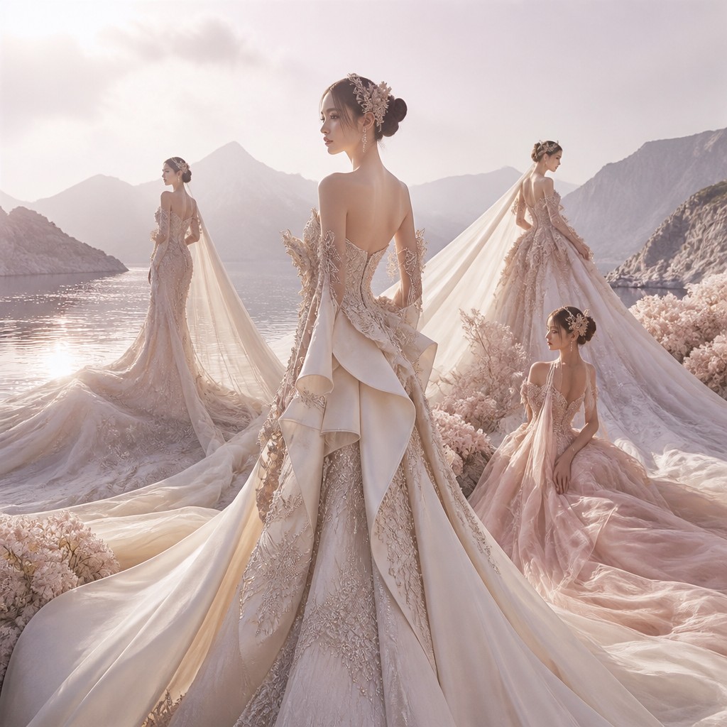 Bridal Couture Fashion Design example artwork 2