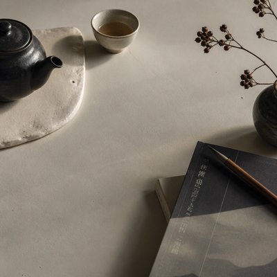 still life with everyday objects — Elegant Asymmetry Art Style