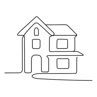 house with front view