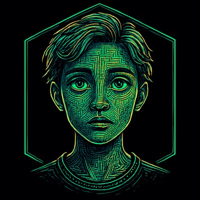 portrait of a person with expressive eyes