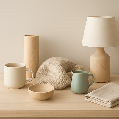 still life with everyday objects