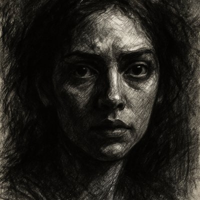 portrait of a person with expressive eyes