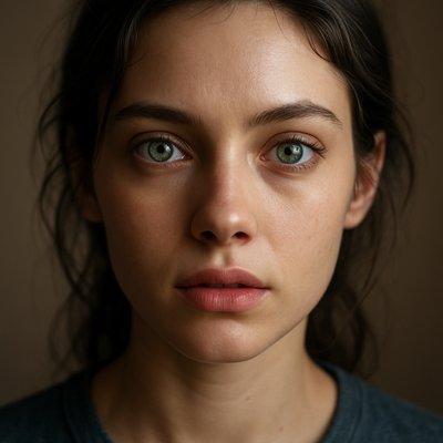 portrait of a person with expressive eyes