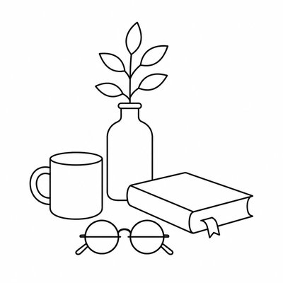 still life with everyday objects