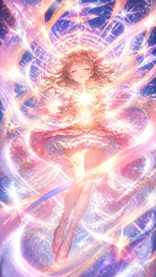 a sleeping baby fox curled on a crescent moon among soft stars, gentle and warm, no text