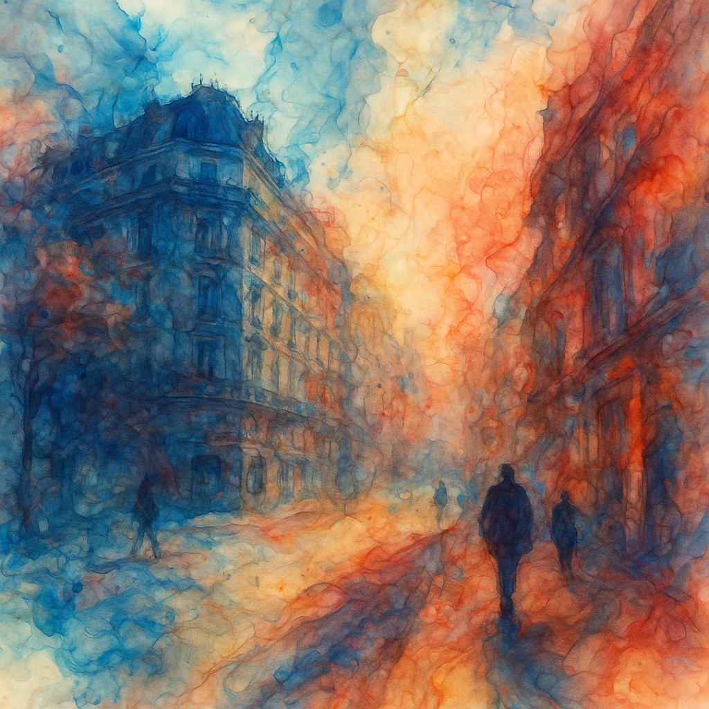 Ink in Water Style Transfer Example