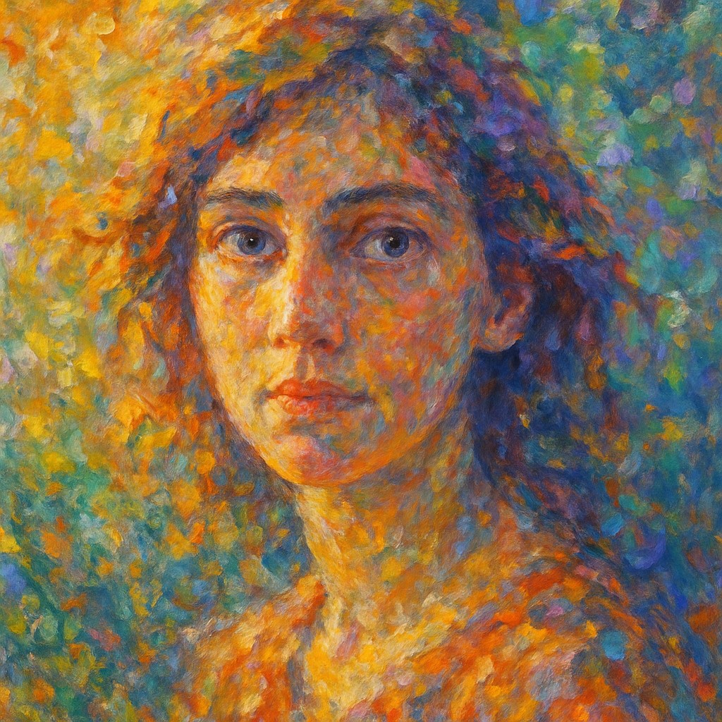 portrait of a person with expressive eyes