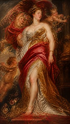full-length portrait of an elegant figure