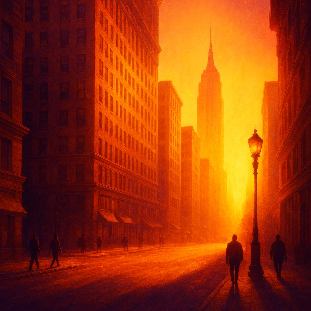 Golden Hour Landscape Photography Style Style Transfer Example